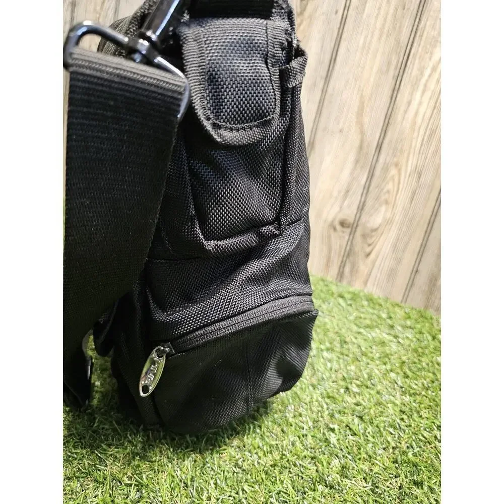 Ping Laptop Shoulder Messenger Bag Black Gray 18